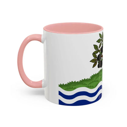 Flag of Worcestershire UK - Accent Coffee Mug - Go Mug Yourself