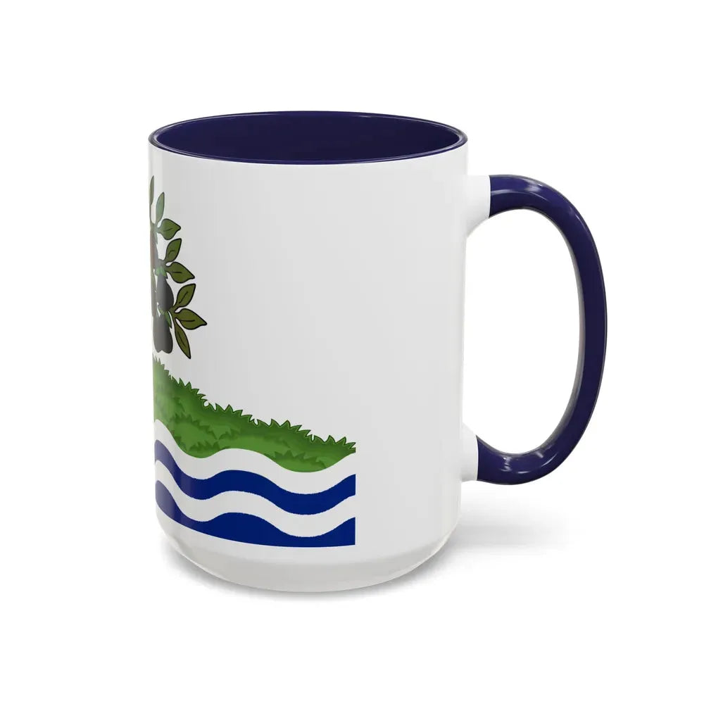 Flag of Worcestershire UK - Accent Coffee Mug - Go Mug Yourself