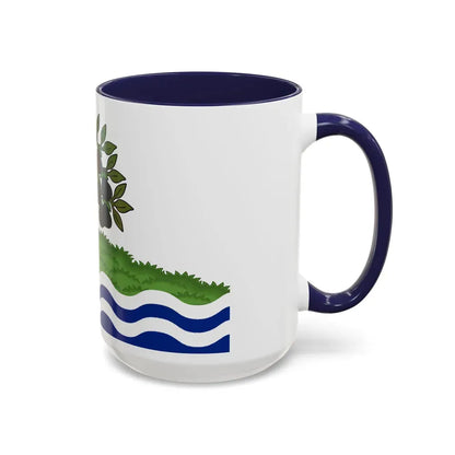 Flag of Worcestershire UK - Accent Coffee Mug - Go Mug Yourself