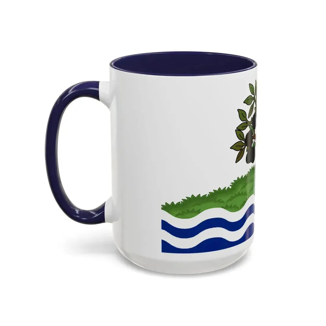 Flag of Worcestershire UK - Accent Coffee Mug - Go Mug Yourself