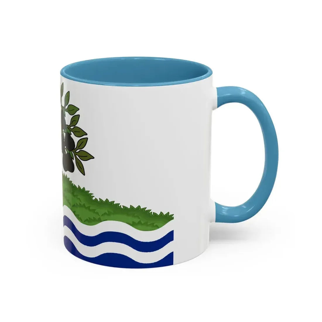 Flag of Worcestershire UK - Accent Coffee Mug - Go Mug Yourself