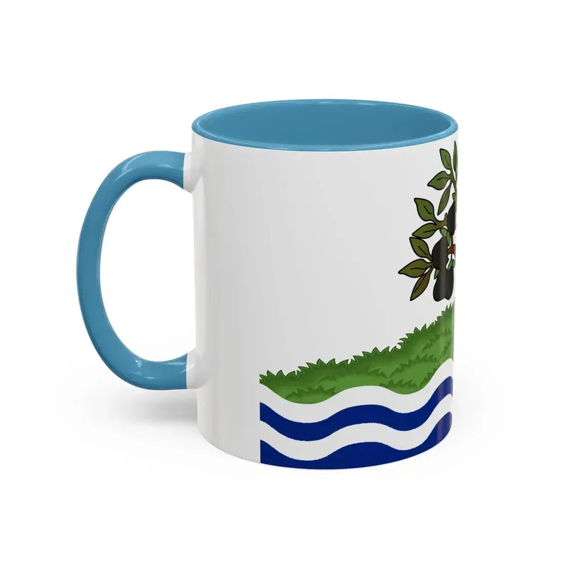 Flag of Worcestershire UK - Accent Coffee Mug - Go Mug Yourself