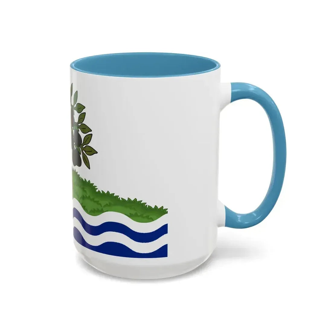 Flag of Worcestershire UK - Accent Coffee Mug - Go Mug Yourself