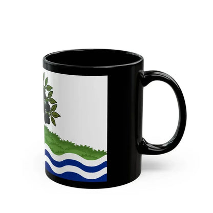Flag of Worcestershire UK - Black Coffee Mug - Go Mug Yourself