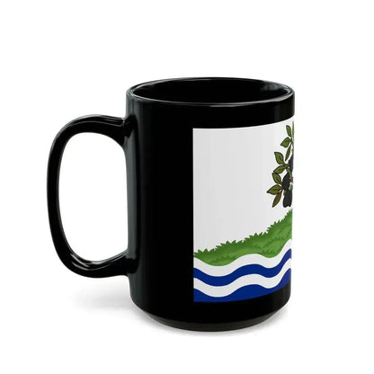Flag of Worcestershire UK - Black Coffee Mug - Go Mug Yourself