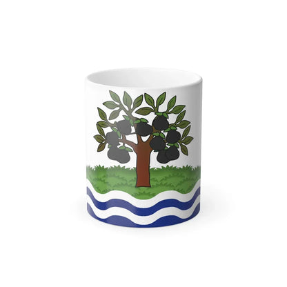 Flag of Worcestershire UK - Color Changing Coffee Mug 11oz - Go Mug Yourself