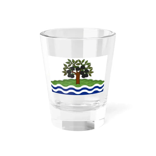 Flag of Worcestershire UK - Shot Glass 1.5oz 1.5oz - Go Mug Yourself