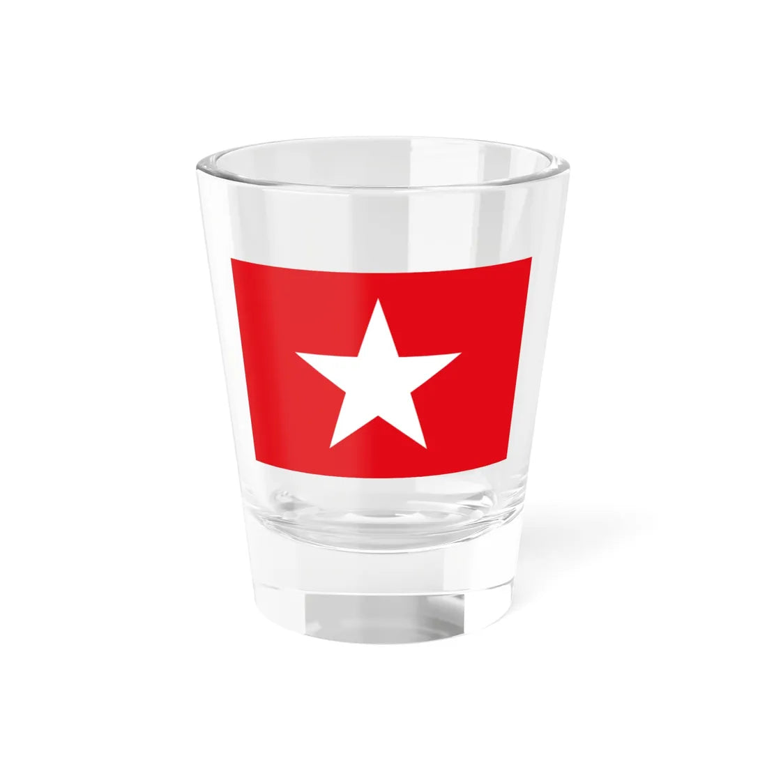 Flag of workers party of turkey (Turkey) Shot Glass 1.5oz 1.5oz - Go Mug Yourself