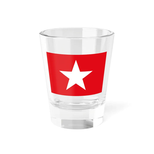Flag of workers party of turkey (Turkey) Shot Glass 1.5oz 1.5oz - Go Mug Yourself