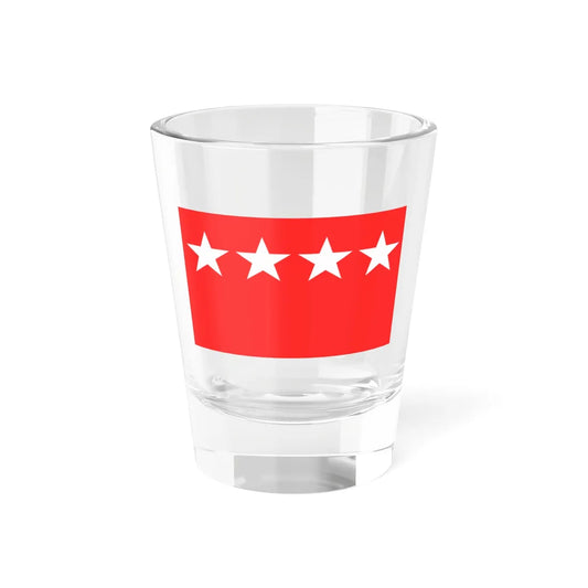 Flag of Workers Party Pakistan (Pakistan) Shot Glass 1.5oz 1.5oz - Go Mug Yourself