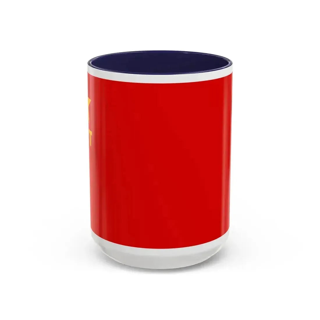 Flag of Workers' Revolutionary Party PRT - Accent Coffee Mug 15oz Navy - Go Mug Yourself