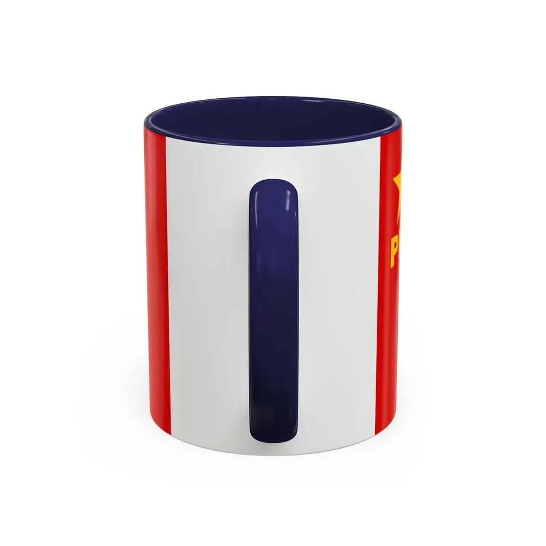 Flag of Workers' Revolutionary Party PRT - Accent Coffee Mug - Go Mug Yourself