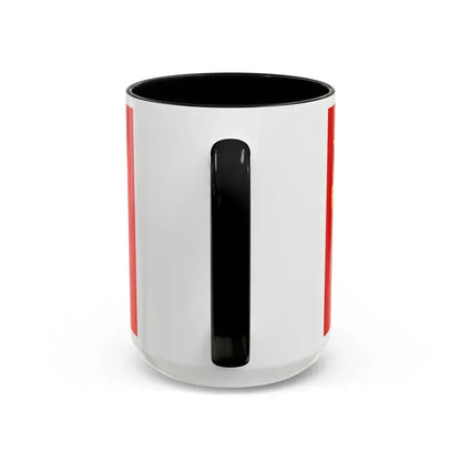 Flag of Workers' Revolutionary Party PRT - Accent Coffee Mug - Go Mug Yourself