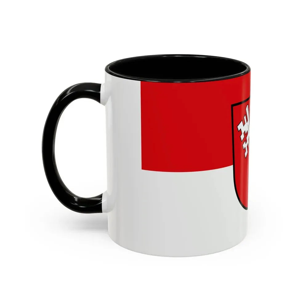 Flag of Worms Germany - Accent Coffee Mug - Go Mug Yourself