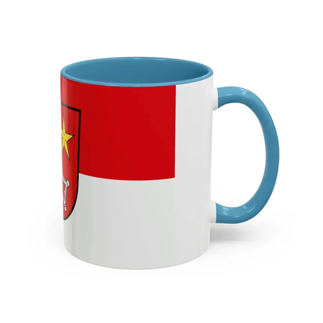 Flag of Worms Germany - Accent Coffee Mug - Go Mug Yourself