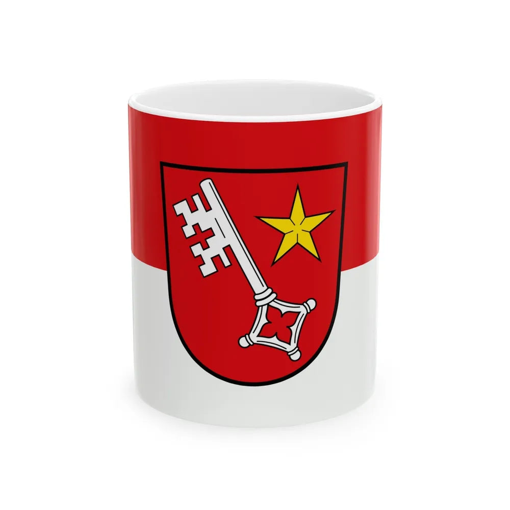 Flag of Worms Germany - White Coffee Mug-11oz-Go Mug Yourself