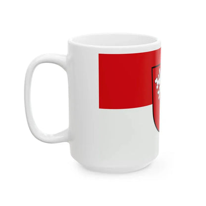 Flag of Worms Germany - White Coffee Mug - Go Mug Yourself