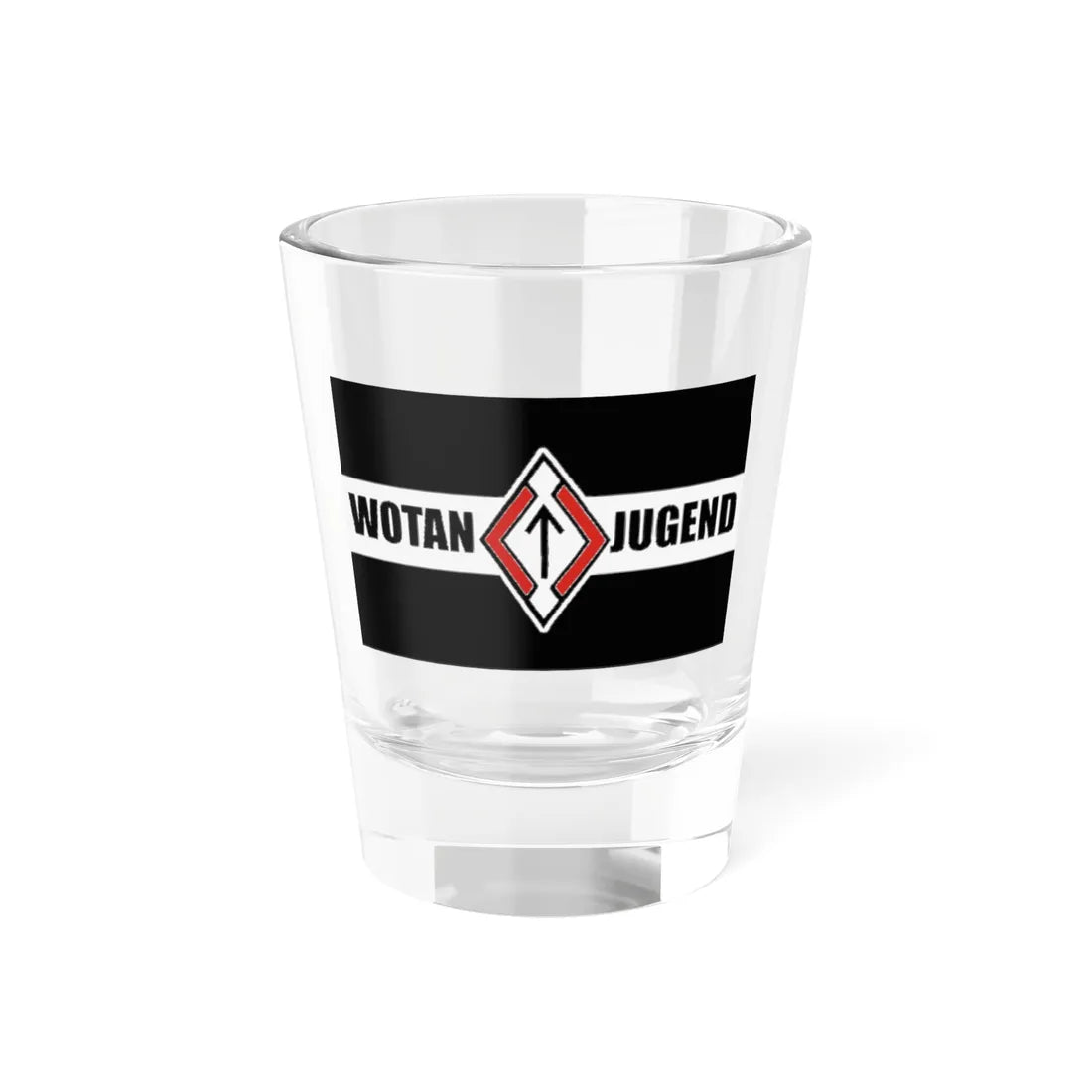 Flag of Wotan Jugend (Russia) Shot Glass 1.5oz 1.5oz - Go Mug Yourself