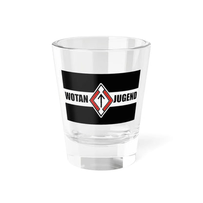 Flag of Wotan Jugend (Russia) Shot Glass 1.5oz 1.5oz - Go Mug Yourself
