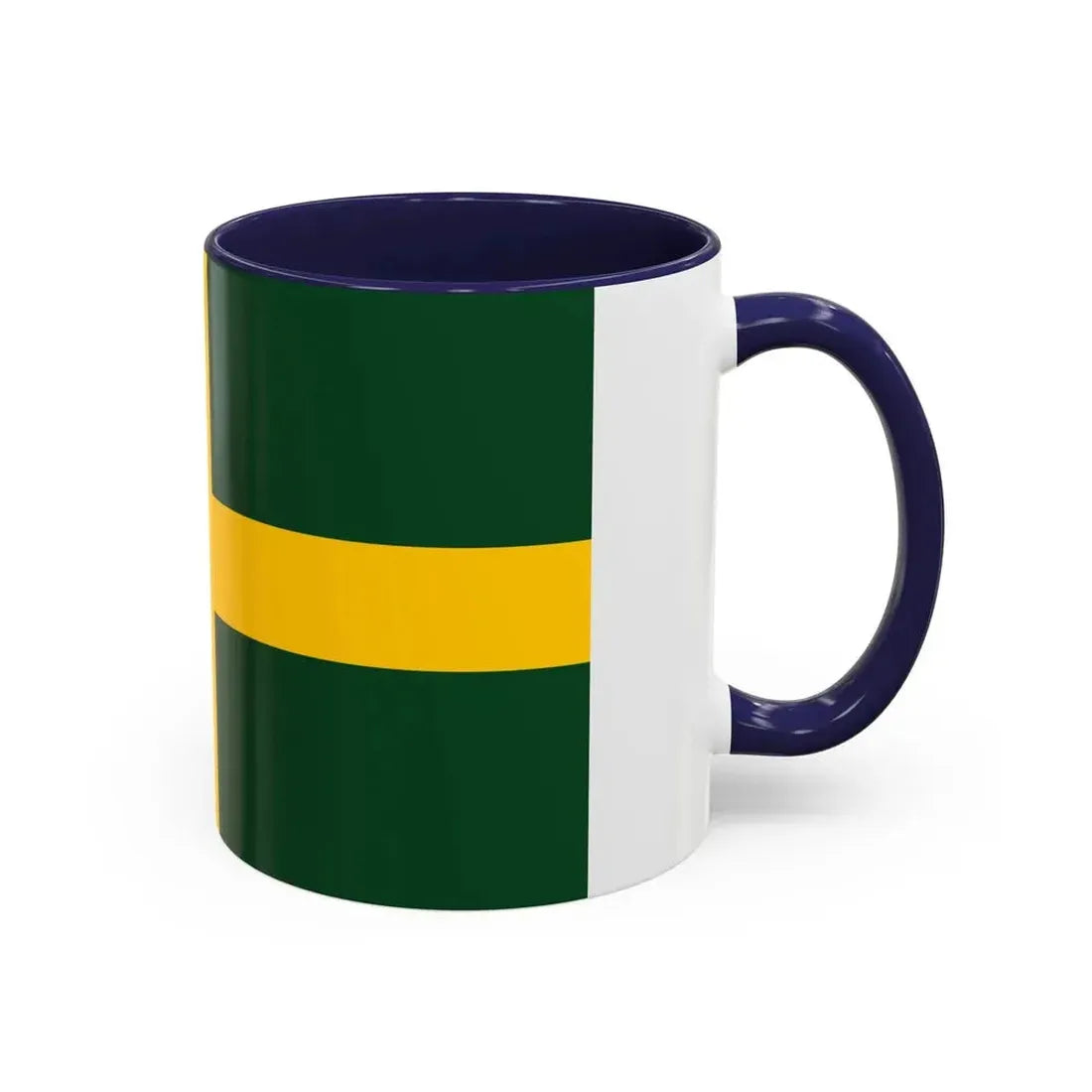 Flag of Wreay UK - Accent Coffee Mug - Go Mug Yourself