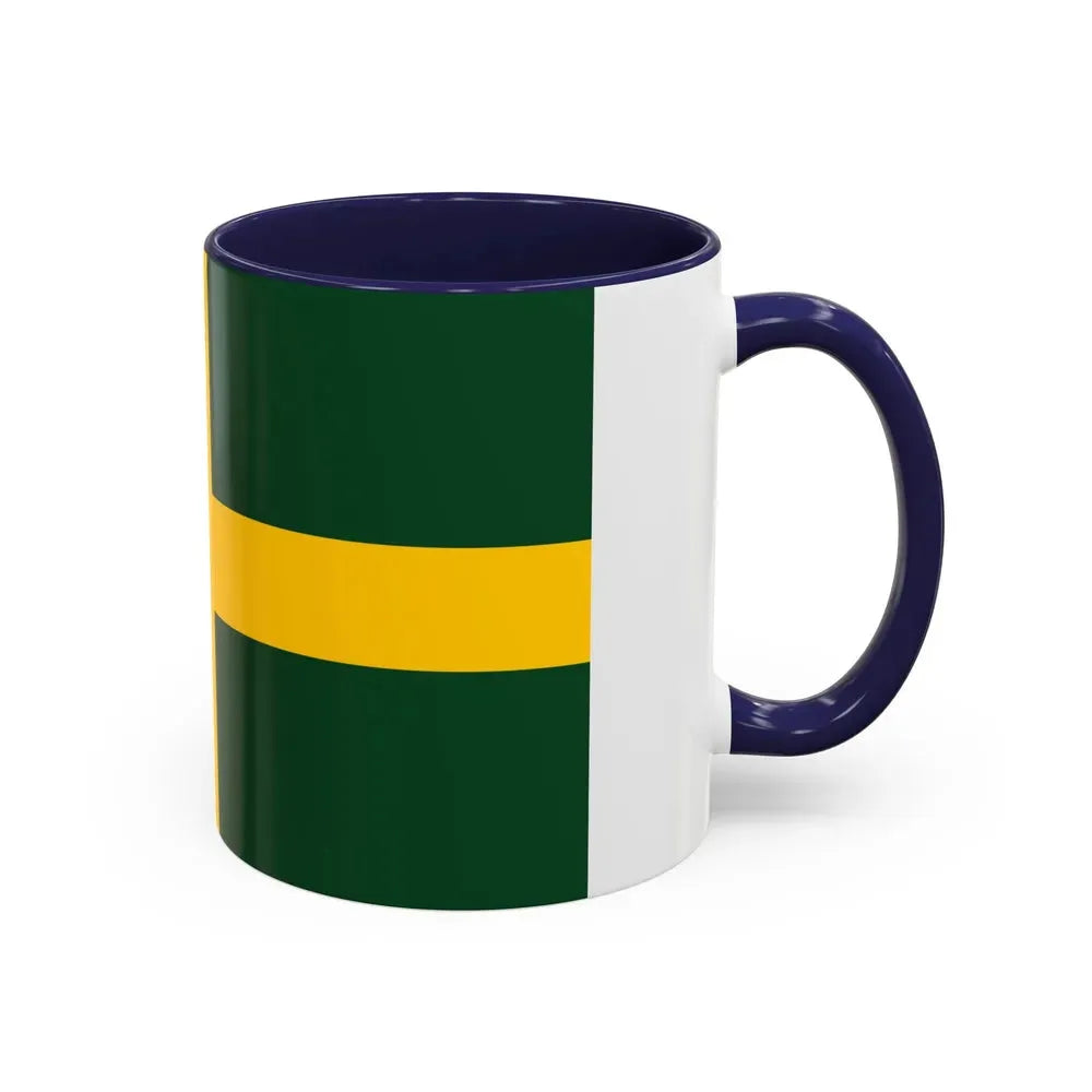 Flag of Wreay UK - Accent Coffee Mug - Go Mug Yourself
