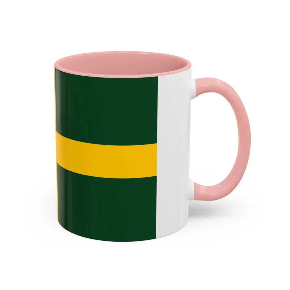 Flag of Wreay UK - Accent Coffee Mug - Go Mug Yourself