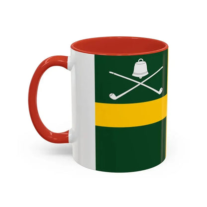 Flag of Wreay UK - Accent Coffee Mug - Go Mug Yourself