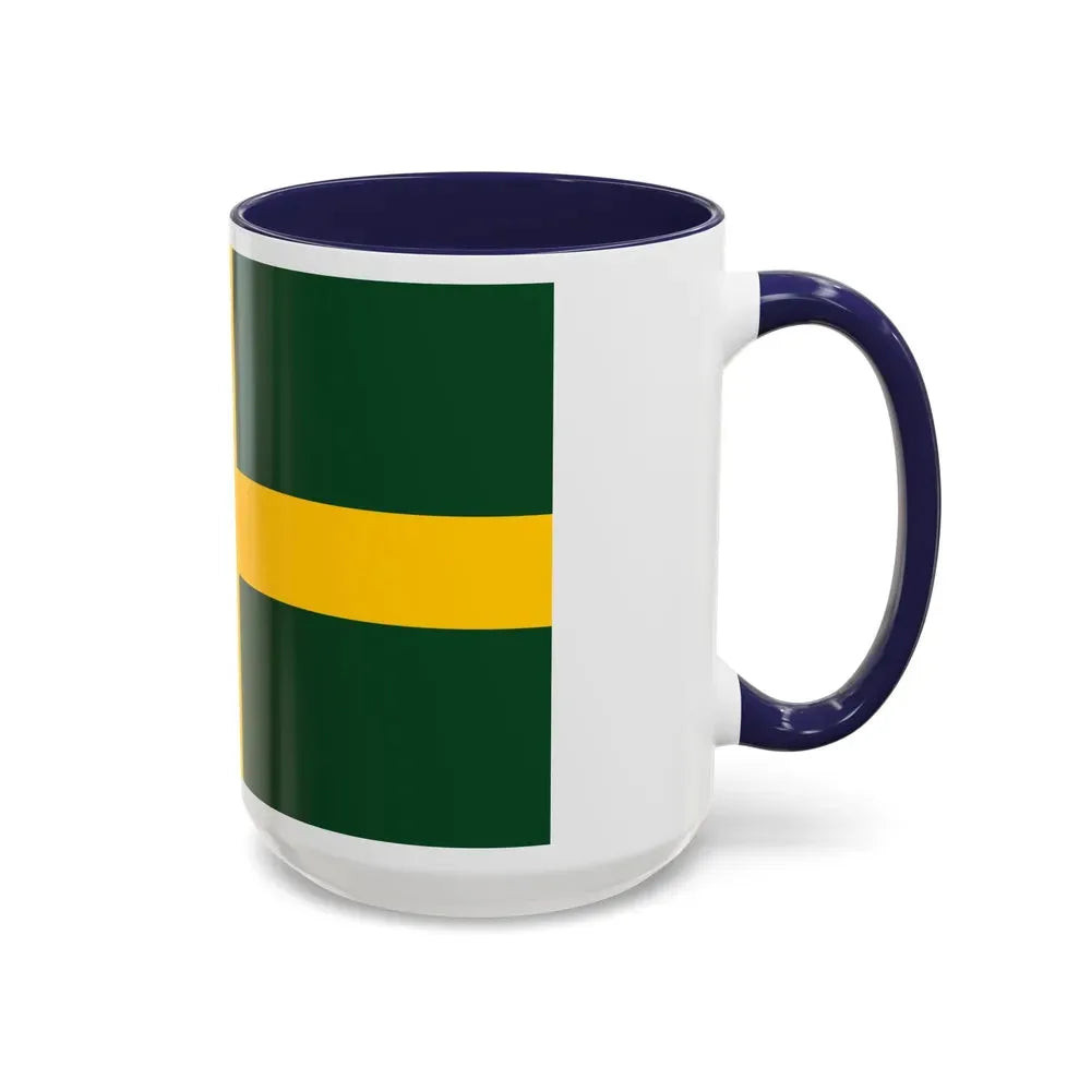 Flag of Wreay UK - Accent Coffee Mug - Go Mug Yourself