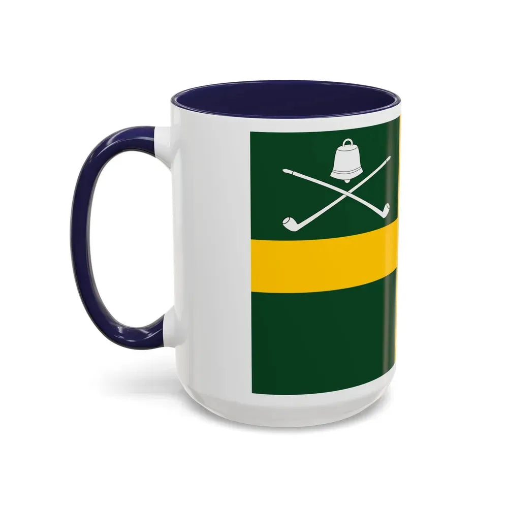 Flag of Wreay UK - Accent Coffee Mug - Go Mug Yourself