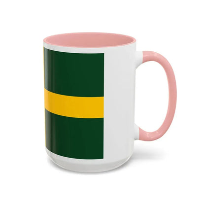 Flag of Wreay UK - Accent Coffee Mug - Go Mug Yourself