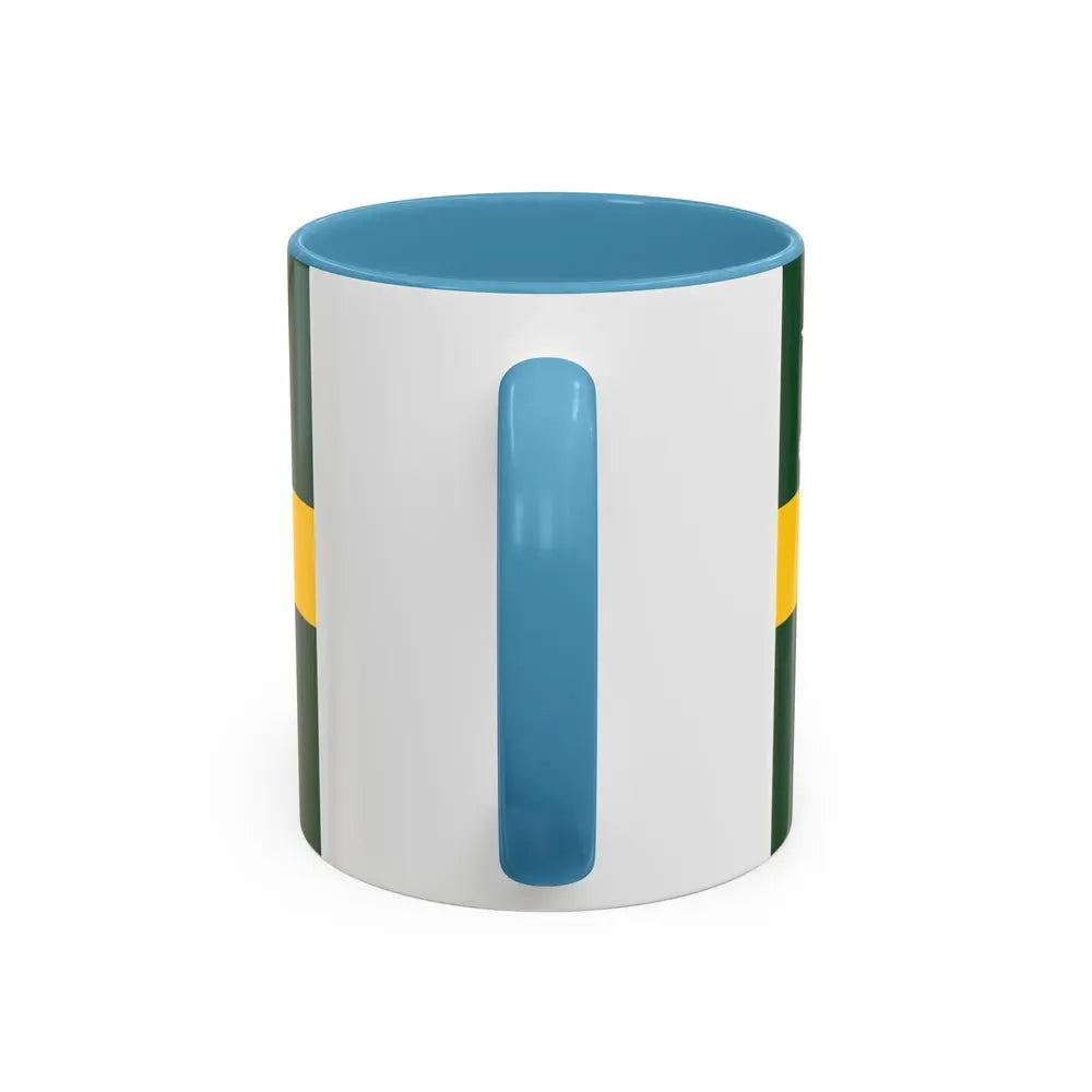 Flag of Wreay UK - Accent Coffee Mug - Go Mug Yourself
