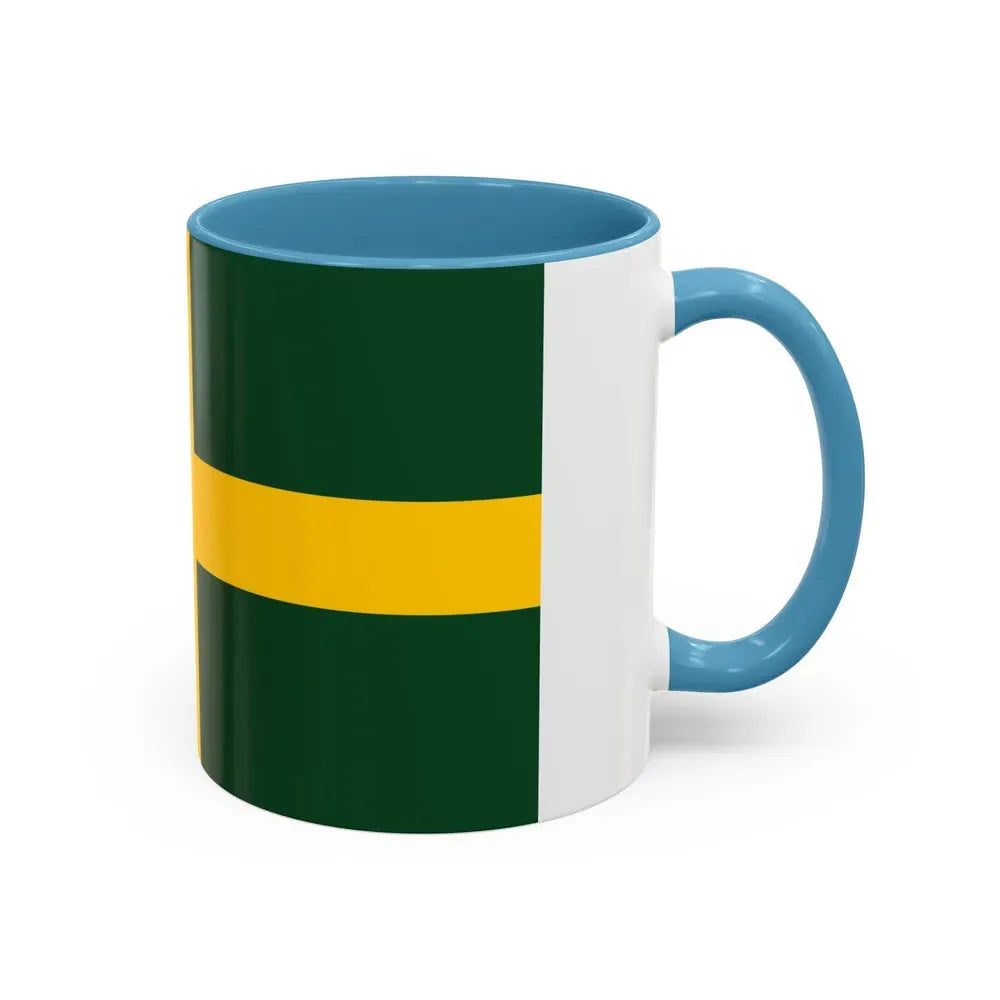 Flag of Wreay UK - Accent Coffee Mug - Go Mug Yourself