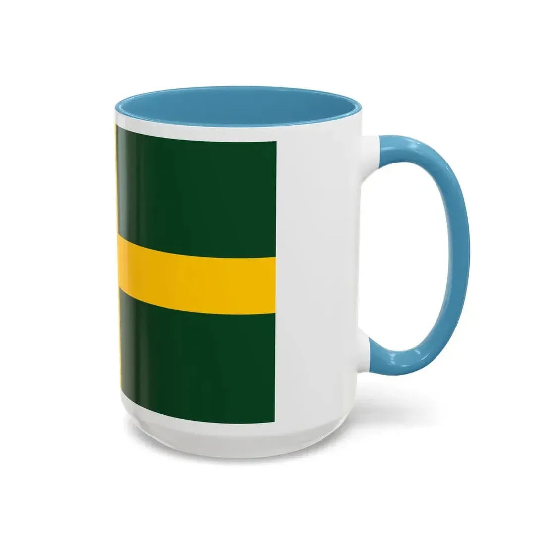 Flag of Wreay UK - Accent Coffee Mug - Go Mug Yourself