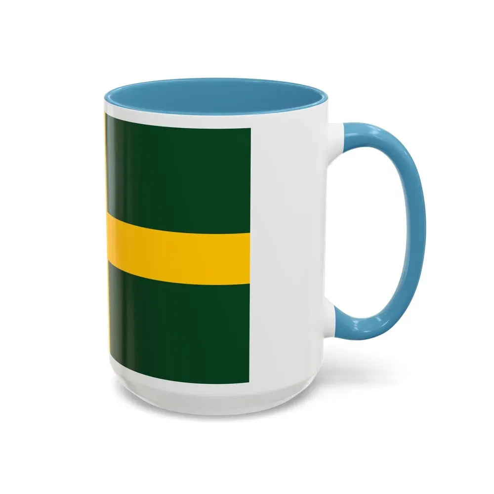 Flag of Wreay UK - Accent Coffee Mug - Go Mug Yourself