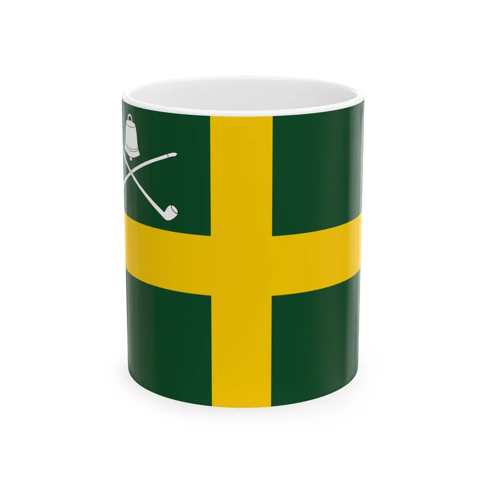 Flag of Wreay UK - White Coffee Mug-11oz-Go Mug Yourself