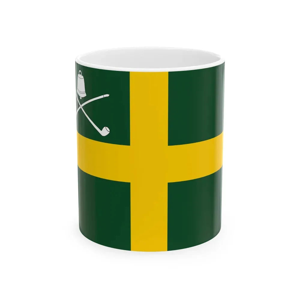 Flag of Wreay UK - White Coffee Mug 11oz - Go Mug Yourself