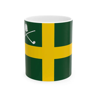 Flag of Wreay UK - White Coffee Mug 11oz - Go Mug Yourself