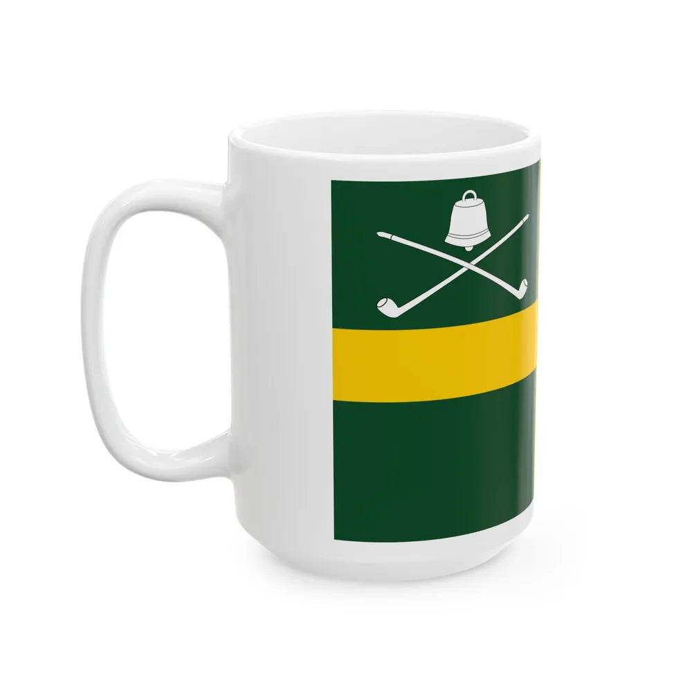 Flag of Wreay UK - White Coffee Mug-Go Mug Yourself