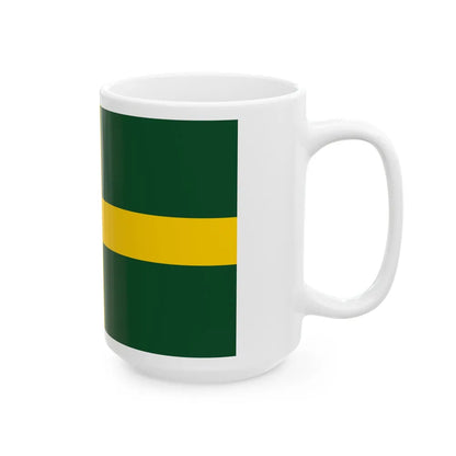 Flag of Wreay UK - White Coffee Mug-Go Mug Yourself