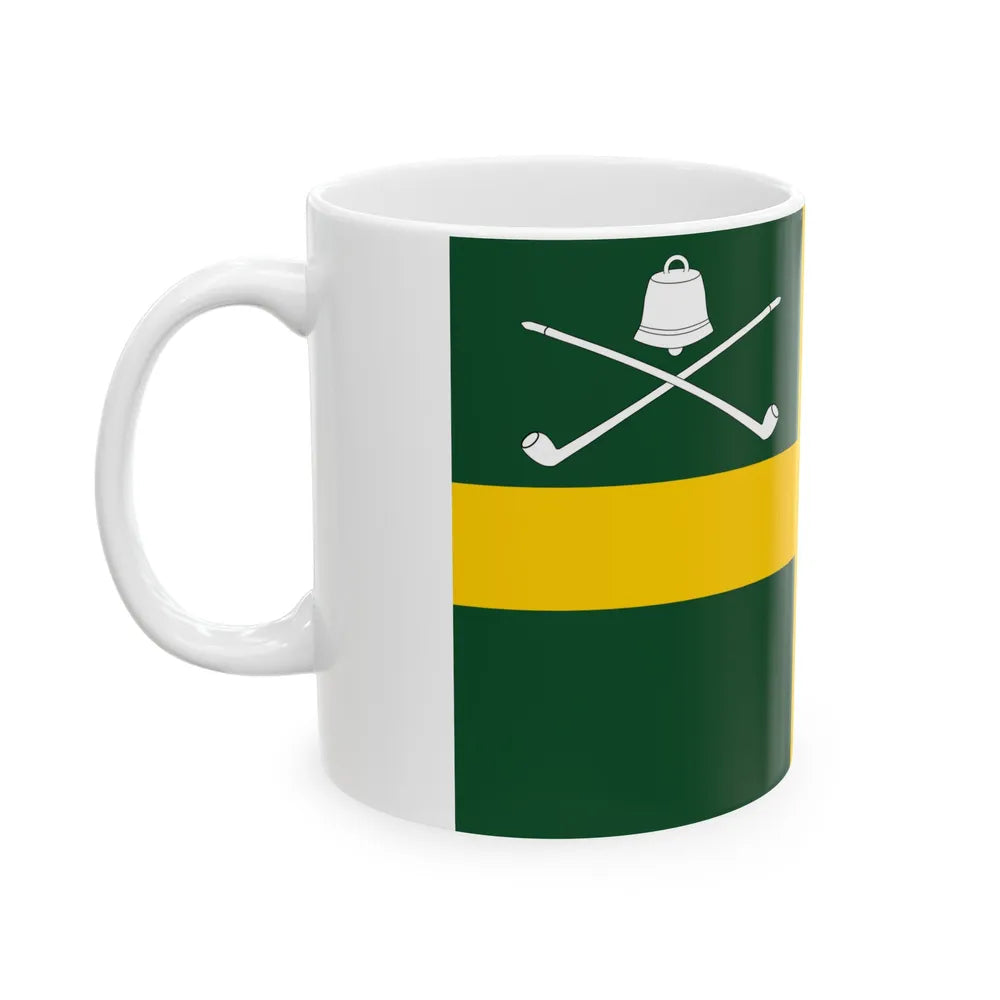 Flag of Wreay UK - White Coffee Mug-Go Mug Yourself