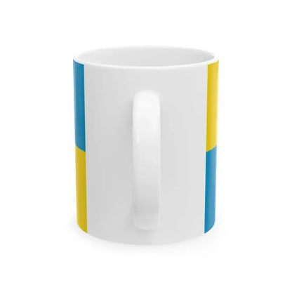 Flag of Wriezen (Germany) White Coffee Mug - Go Mug Yourself