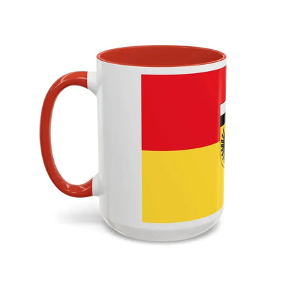 Flag of Wunsiedel Germany - Accent Coffee Mug - Go Mug Yourself