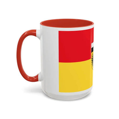 Flag of Wunsiedel Germany - Accent Coffee Mug - Go Mug Yourself