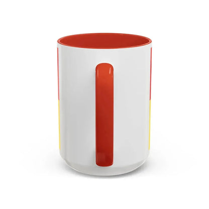Flag of Wunsiedel Germany - Accent Coffee Mug - Go Mug Yourself