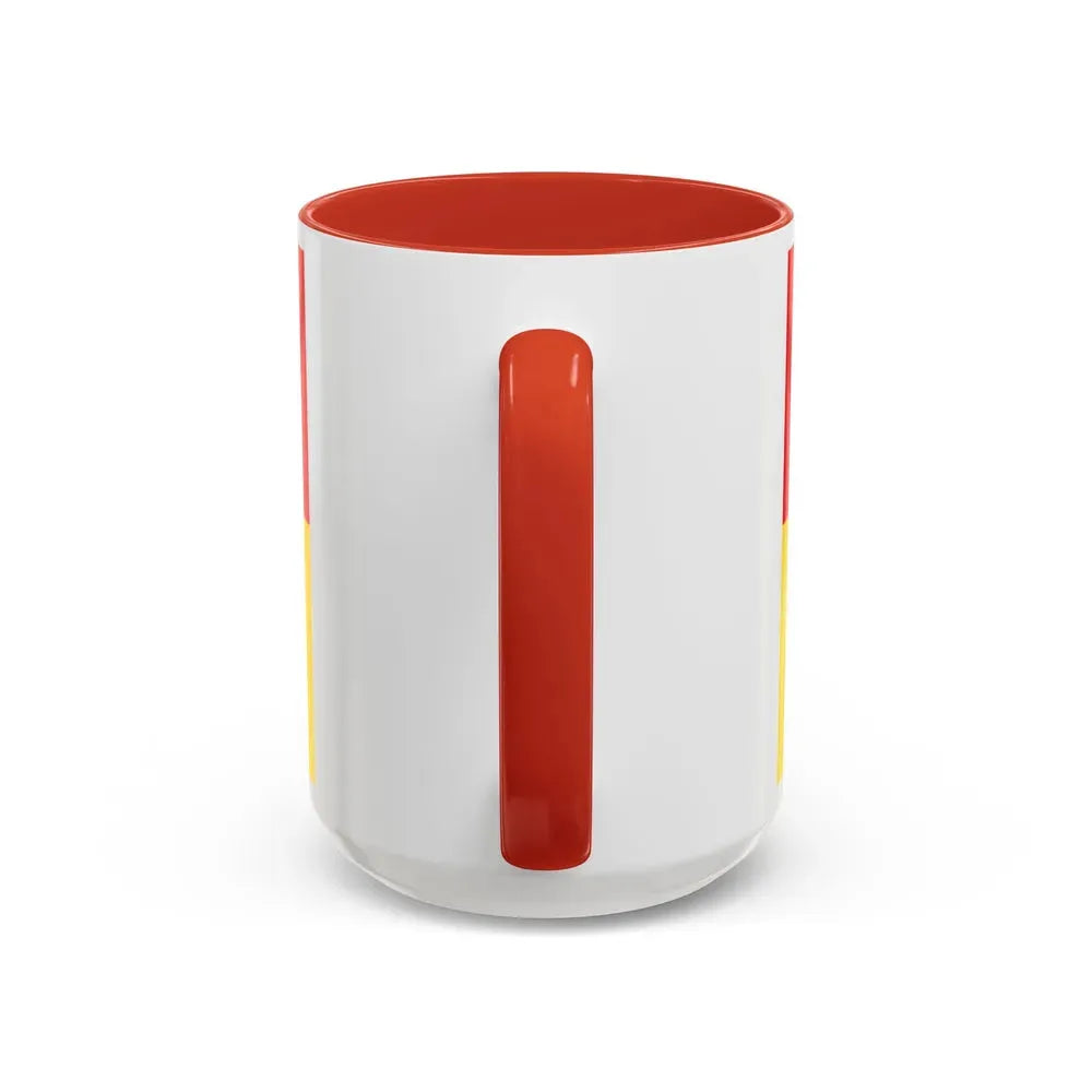 Flag of Wunsiedel Germany - Accent Coffee Mug - Go Mug Yourself
