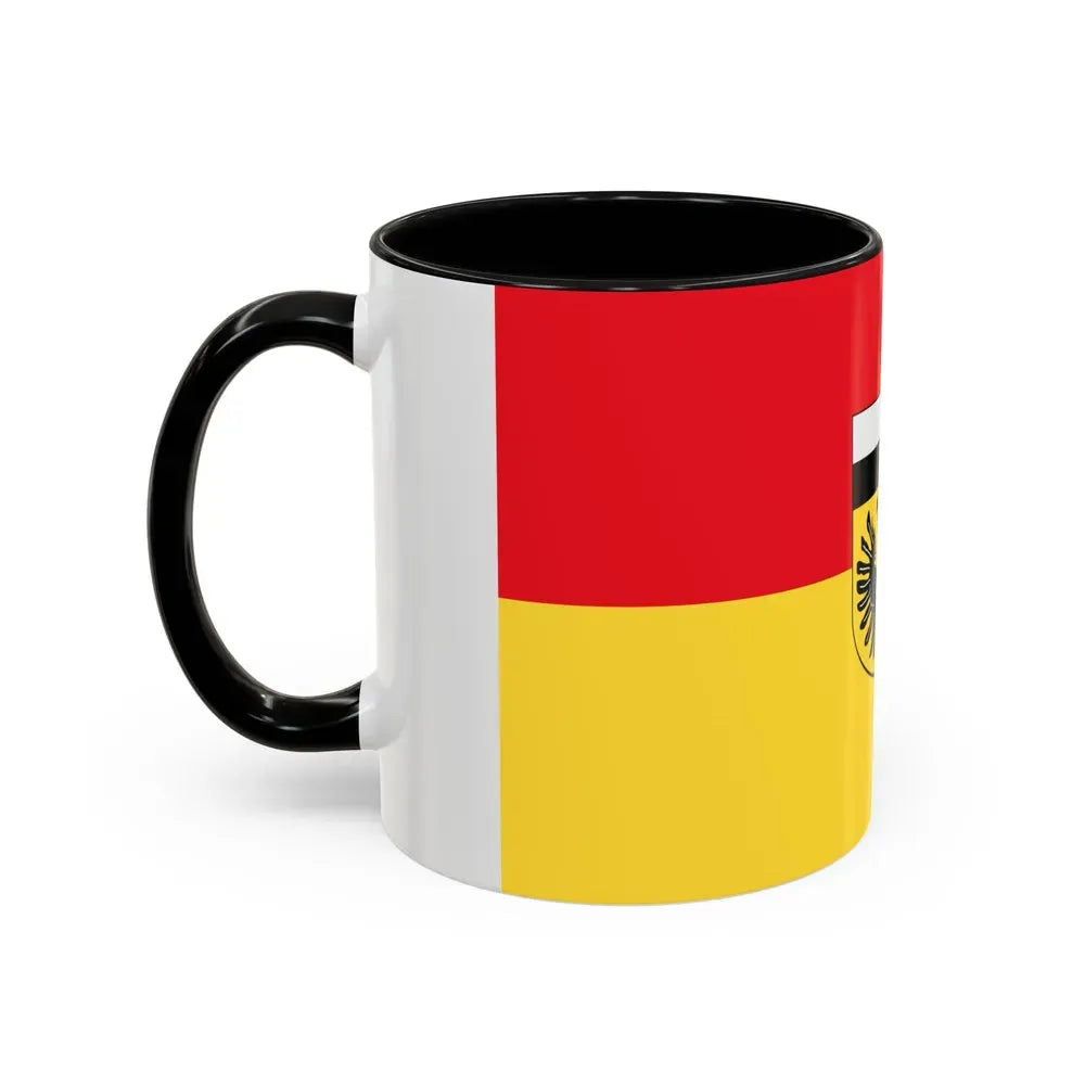 Flag of Wunsiedel Germany - Accent Coffee Mug - Go Mug Yourself