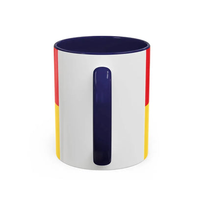 Flag of Wunsiedel Germany - Accent Coffee Mug - Go Mug Yourself
