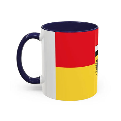 Flag of Wunsiedel Germany - Accent Coffee Mug - Go Mug Yourself
