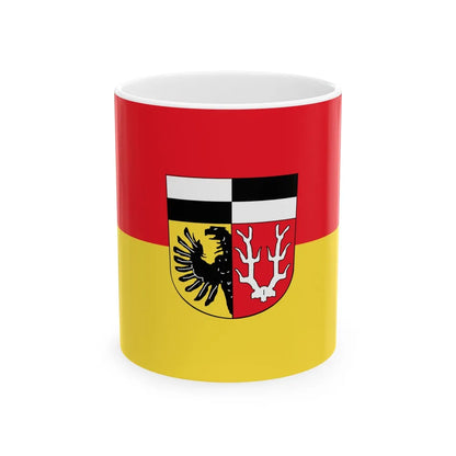 Flag of Wunsiedel Germany - White Coffee Mug-11oz-Go Mug Yourself