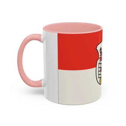 Flag of Wuppertal Germany - Accent Coffee Mug - Go Mug Yourself